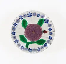 Paperweight, France, c. 1848-55. Creator: Saint-Louis Glassworks
