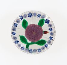Paperweight, France, c. 1848-55. Creator: Saint-Louis Glassworks