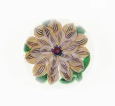 Paperweight, France, c. 1848/55. Creator: Saint-Louis Glassworks