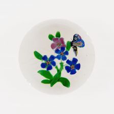 Paperweight, France, c. 1848/55. Creator: Saint-Louis Glassworks