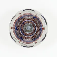 Paperweight, France, c. 1848-55. Creator: Saint-Louis Glassworks