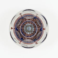 Paperweight, France, c. 1848-55. Creator: Saint-Louis Glassworks
