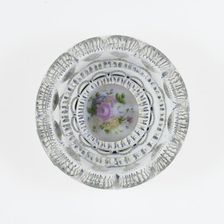 Paperweight, France, c. 1848-55. Creator: Saint-Louis Glassworks