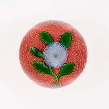 Paperweight, France, c. 1848-55. Creator: Saint-Louis Glassworks