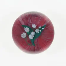 Paperweight, France, c. 1870. Creator: Unknown