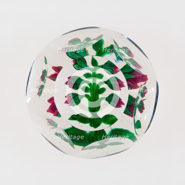 Paperweight, Lunéville, 19th century. Creator: Baccarat Glasshouse.