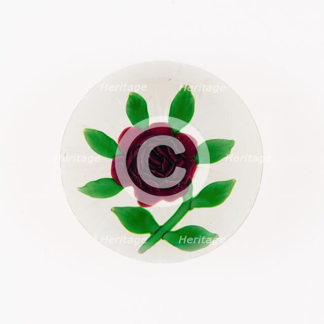 Paperweight, Lunéville, 19th century. Creator: Baccarat Glasshouse.