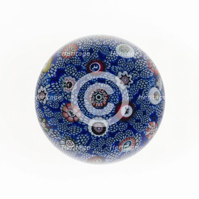 Paperweight, Lunéville, 19th century. Creator: Baccarat Glasshouse.