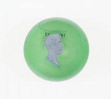 Paperweight, Lunéville, c. 1846-55. Creator: Baccarat Glasshouse