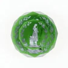 Paperweight, Lunéville, c. 1846-55. Creator: Baccarat Glasshouse
