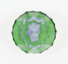 Paperweight, Lunéville, c. 1846-55. Creator: Baccarat Glasshouse