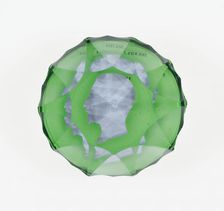 Paperweight, Lunéville, c. 1846-55. Creator: Baccarat Glasshouse