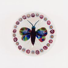 Paperweight, Lunéville, c. 1846-55. Creator: Baccarat Glasshouse