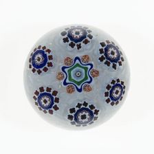 Paperweight, Lunéville, c. 1846-55. Creator: Baccarat Glasshouse