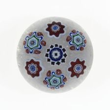 Paperweight, Lunéville, c. 1846-55. Creator: Baccarat Glasshouse