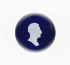 Paperweight, Lunéville, c. 1846-55. Creator: Baccarat Glasshouse