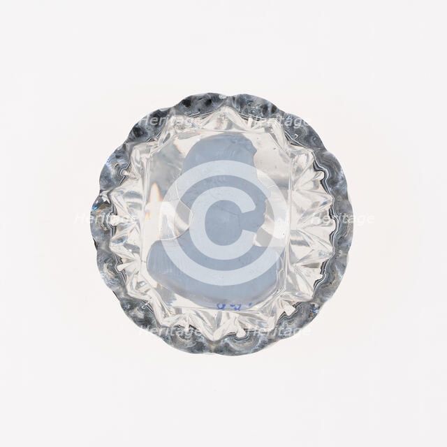 Paperweight, Lunéville, c. 1846-55. Creator: Baccarat Glasshouse.