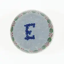 Paperweight, Lunéville, c. 1846-55. Creator: Baccarat Glasshouse