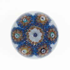 Paperweight, Lunéville, c. 1846-55. Creator: Baccarat Glasshouse