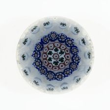 Paperweight, Lunéville, c. 1846-55. Creator: Baccarat Glasshouse