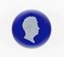 Paperweight, Lunéville, c. 1846-55. Creator: Baccarat Glasshouse