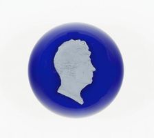 Paperweight, Lunéville, c. 1846-55. Creator: Baccarat Glasshouse