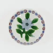 Paperweight, Lunéville, c. 1848-55. Creator: Baccarat Glasshouse