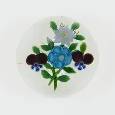 Paperweight, Lunéville, c. 1848-55. Creator: Baccarat Glasshouse
