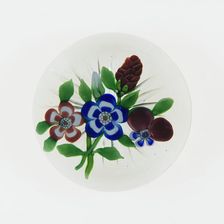 Paperweight, Lunéville, c. 1848-55. Creator: Baccarat Glasshouse