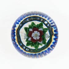 Paperweight, Lunéville, c. 1848-55. Creator: Baccarat Glasshouse