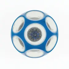 Paperweight, Lunéville, c. 1848-55. Creator: Baccarat Glasshouse