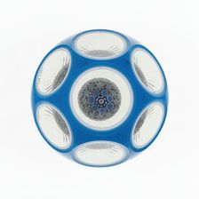 Paperweight, Lunéville, c. 1848-55. Creator: Baccarat Glasshouse