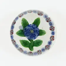 Paperweight, Lunéville, c. 1848-55. Creator: Baccarat Glasshouse