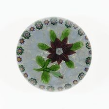 Paperweight, Lunéville, c. 1848-55. Creator: Baccarat Glasshouse