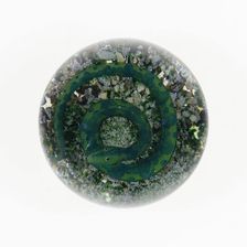 Paperweight, Lunéville, c. 1848-55. Creator: Baccarat Glasshouse