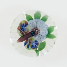 Paperweight, Lunéville, c. 1848-55. Creator: Baccarat Glasshouse