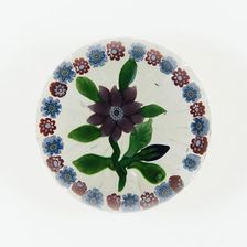 Paperweight, Lunéville, c. 1848-55. Creator: Baccarat Glasshouse