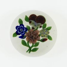 Paperweight, Lunéville, c. 1848-55. Creator: Baccarat Glasshouse