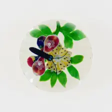 Paperweight, Lunéville, c. 1848-55. Creator: Baccarat Glasshouse