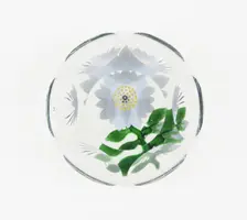 Paperweight, Lunéville, c. 1848-55. Creator: Baccarat Glasshouse
