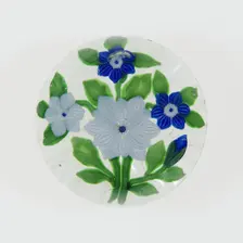 Paperweight, Lunéville, c. 1848-55. Creator: Baccarat Glasshouse