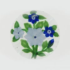 Paperweight, Lunéville, c. 1848-55. Creator: Baccarat Glasshouse