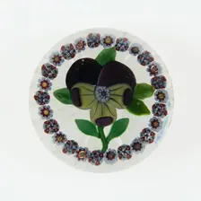 Paperweight, Lunéville, c. 1848-55. Creator: Baccarat Glasshouse