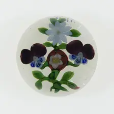 Paperweight, Lunéville, c. 1848-55. Creator: Baccarat Glasshouse