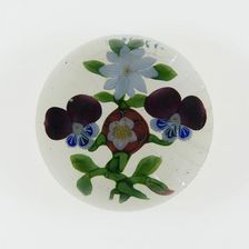 Paperweight, Lunéville, c. 1848-55. Creator: Baccarat Glasshouse