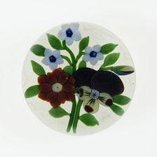 Paperweight, Lunéville, c. 1848-55. Creator: Baccarat Glasshouse