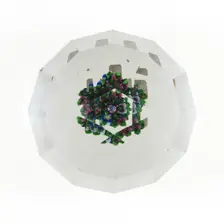 Paperweight, Münzthal, 19th century. Creator: Saint-Louis Glassworks