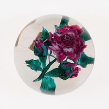 Paperweight, New Bedford, c. 1870-90. Creator: Mount Washington Glass Company