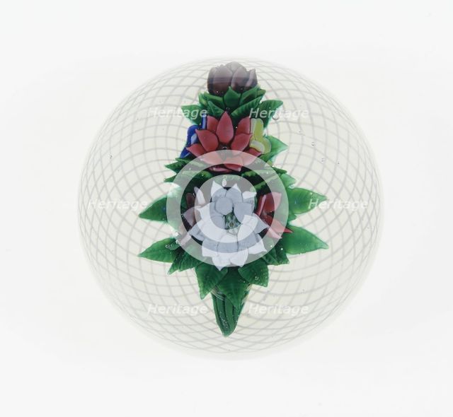Paperweight, New England, Late 19th century. Creator: New England Glass Company.