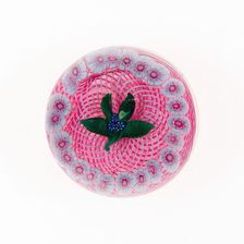 Paperweight, New York City, c. 1880. Creator: Gilliland Glass Manufactory